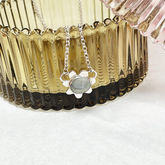 Marble pool necklace - SALE