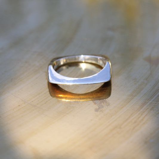 Angular square ring